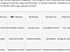 Spar Bingo – Das Game für Sparer